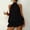 *Black, variant on U Women's Halter Dress Tie Backless Chiffon Mini Dress,Ruffle Vacation Dresses Black,Womens Plus M