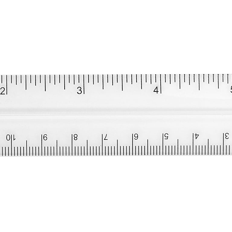 Westcott Clear Plastic Ruler - ACM45012