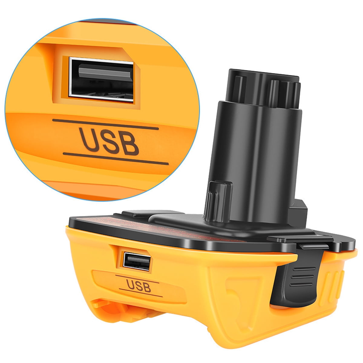 Battery Adapter for 20V Battery DCB200 DCB201 DCB203 DCB203BT DCB204