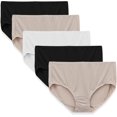 thumbnail image 1 of SURJDE Women's 5 Pack Microfiber Brief Panties, 1 of 3