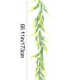 thumbnail image 3 of FeiFu Christmas Garland Simulation Pines Needles Red Fruit Decorative Vines Home Decor for Holiday Arrangement Suitable for Staircase Table or Wall, 3 of 8