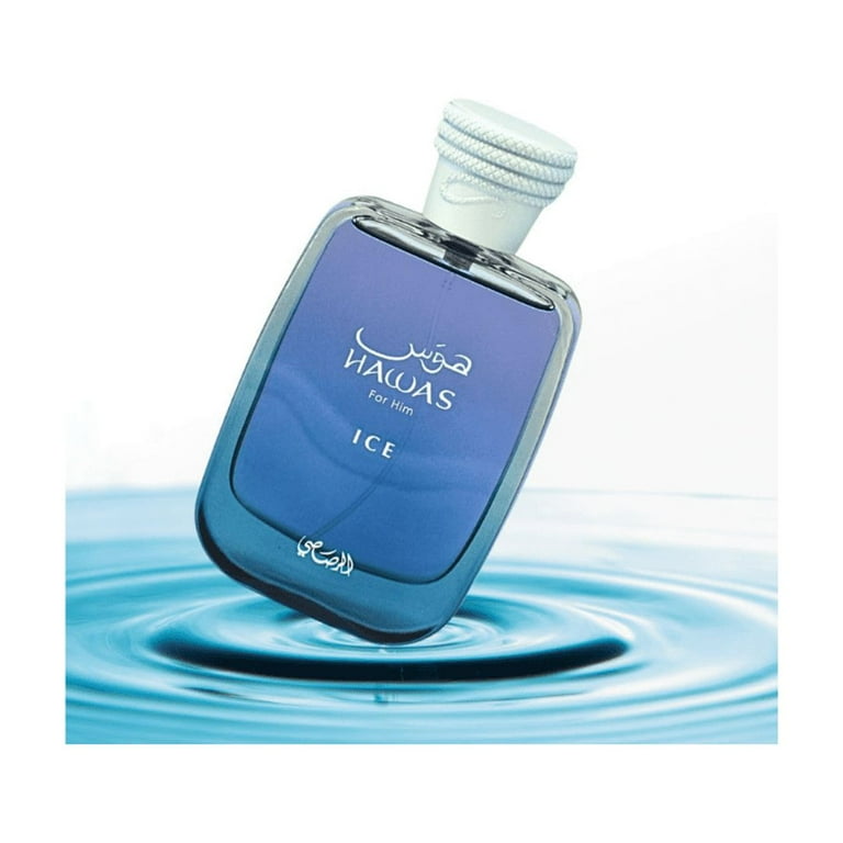 RASASI Hawas Ice EDP 100ML (3.4 OZ) Long Lasting, Exquisite