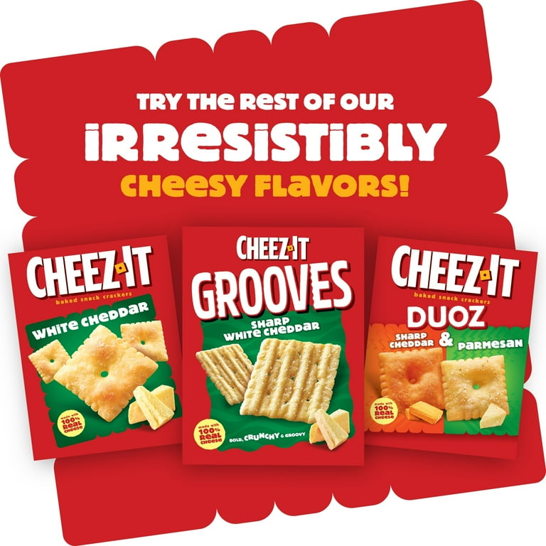 Cheez-It Extra Crunchy Margherita Pizza Snacks 7.5 oz Thin