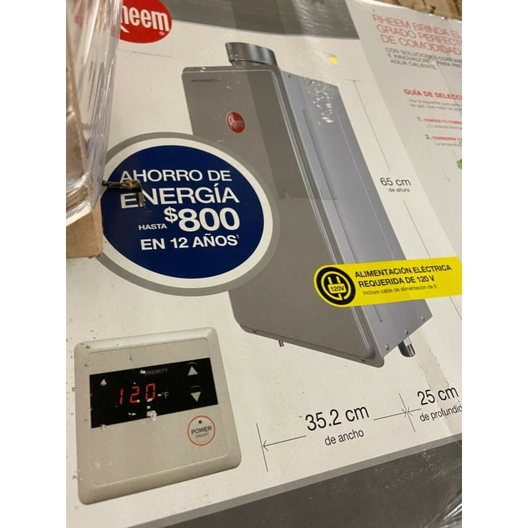 Rheem Performance Plus GPM Natural Gas Mid Efficiency Indoor