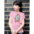 thumbnail image 2 of Cute Bird On A Candy T-Shirt Juniors -Image by Shutterstock,  x-Small, 2 of 4