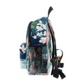 thumbnail image 4 of FORMRS School Backpack with Front Zippered Pocket 12" Student Travel Daypack, Pink Flowers, 4 of 6