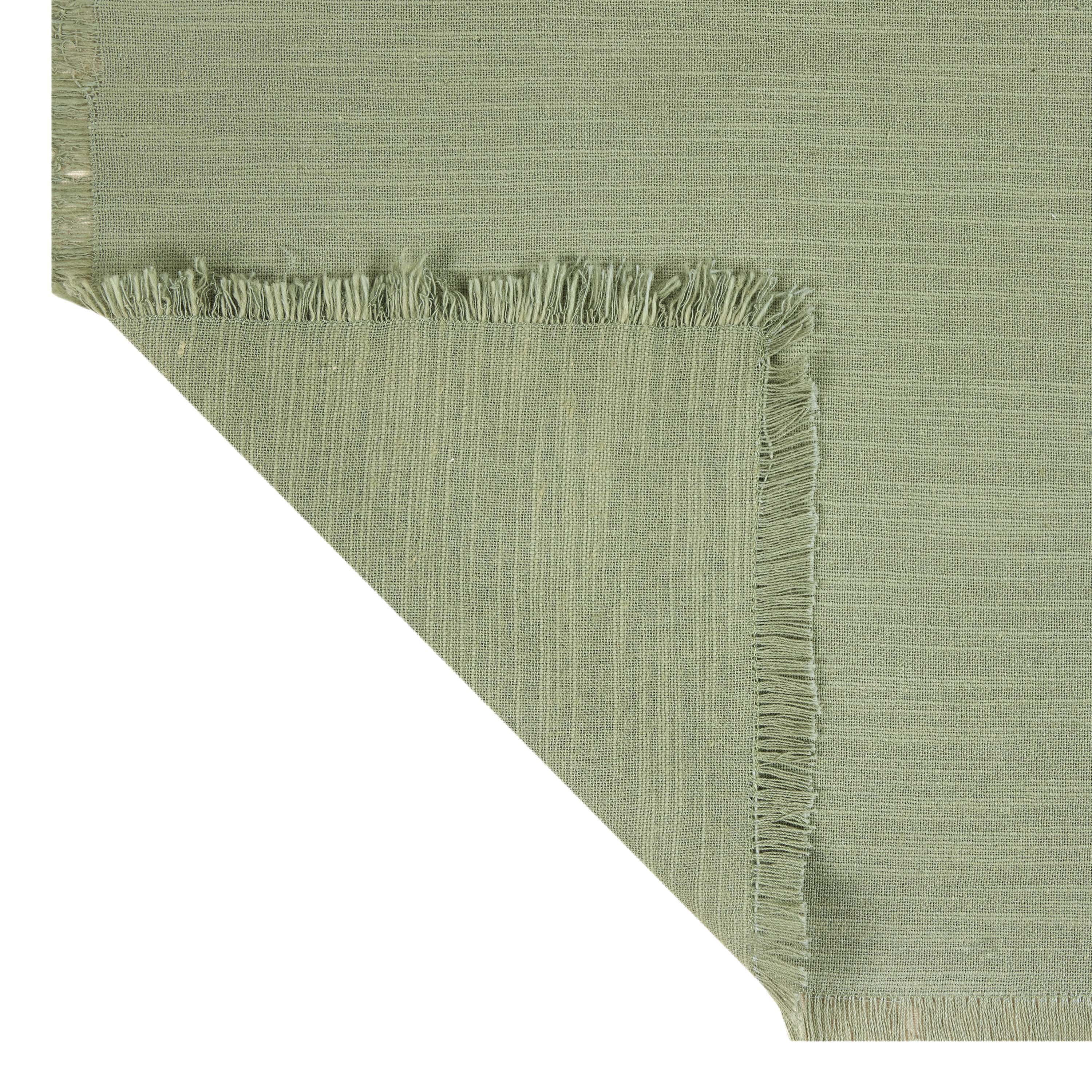 (2 pack) Mainstays 4 Pack Color Sage Napkin Set -Sage - 18" x 18"