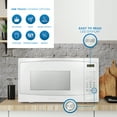 thumbnail image 4 of Danby Countertop Microwave Oven 0.9 cu ft 900 W in Stainless Steel, 4 of 11