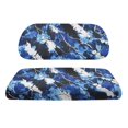 thumbnail image 2 of Pzuqiu 2-Piece Blue Thunderstorm Golf Cart Seat Covers - Breathable Washable Protective Set for Most 2-Seater Golf Carts, 2 of 10