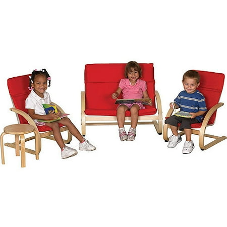 Comfort Chairs 4pc Seating Group, Red