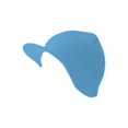 thumbnail image 1 of TopHeadwear Cuffless  Visor Winter Beanie -  Sky, 1 of 2