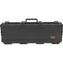 SKB iSeries Waterproof Strat and Tele Guitar Injection Molded Mil-Standard Waterproof Flight Case with Quiet-Glide Wheels