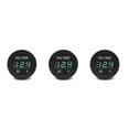 thumbnail image 1 of 3X Car Motorcycle Waterproof LED Digital Display Voltmeter 12V-24V DC (Green), 1 of 5