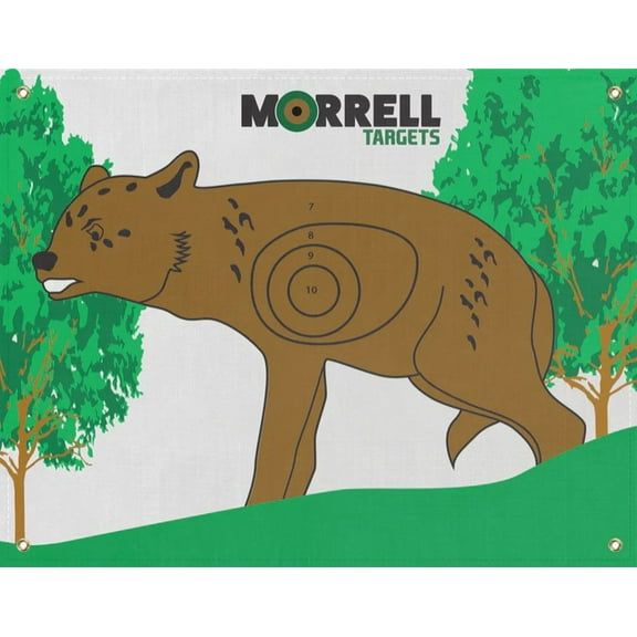 Morrell Coyote I.B.O/NASP Polypropylene Archery Target Face