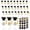 Black, variant on 30 Pcs Graduation Candy Tubes Set, 2026 Graduation Party Favors Candy Boxes Plastic Grad Cap Jars Container with Tassels and Stickers for DIY Grad Table Party Favors (Blue)
