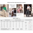 thumbnail image 6 of BTFBM Womens Dress Pants Wide Leg Trousers Pockets | High Waisted Long Business Casual Slacks Fall Fashion, 6 of 9