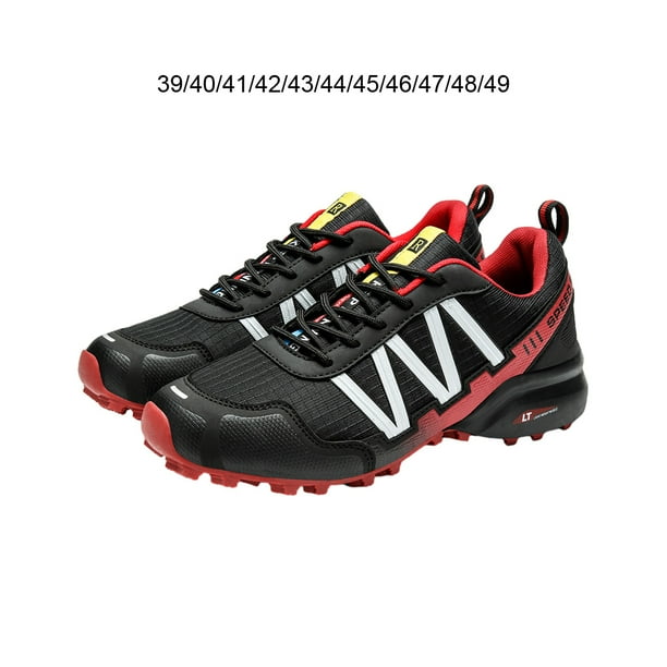 Baohd Comfortable And Stylish Men Shoes For Every Occasion High Quaity Rubber Cycling Shoe Covers Sports Shoes Men Sneakers Black Red 42
