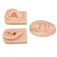 thumbnail image 3 of Modelo de práctica de perforación, modelo de oreja de silicona 3D para nariz y boca, modelo de oreja perforadora, máxima comodidad, 3 of 9