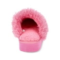 thumbnail image 4 of No Boundaries Women's Fuzzy Platform Slippers, 4 of 6