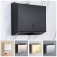 thumbnail image 2 of Bathroom Tissue Paper Towel Dispenser Napkins Container, C Fold Paper Towel Dispenser Stainless Steel, 2 of 5
