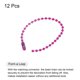 thumbnail image 3 of Bola Cuenta Cadenas Unique Bargains 4.72' 12uds Rosa Rojo, 3 of 6