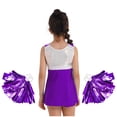 thumbnail image 2 of YONGHS Kids Girls Cheerleading Halloween Outfits Sequins Dance Dress+Shorts+Pom Poms, 2 of 7