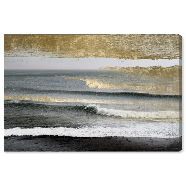 Runway Avenue Nautical and Coastal Wall Art Canvas Prints 'Beach
