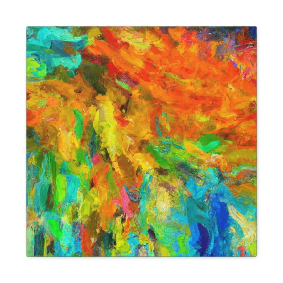 Vibrant Wild Brilliance - Canvas