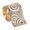 A, variant on Bdday Composite Fashion Linen Christmas Ribbon Boutique Ribbon Decoration Christmas Tree Printing Ribbon 2m
