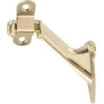 thumbnail image 1 of Hillman 852262 Utility Handrail Bracket, Brass Plated, 1 of 2