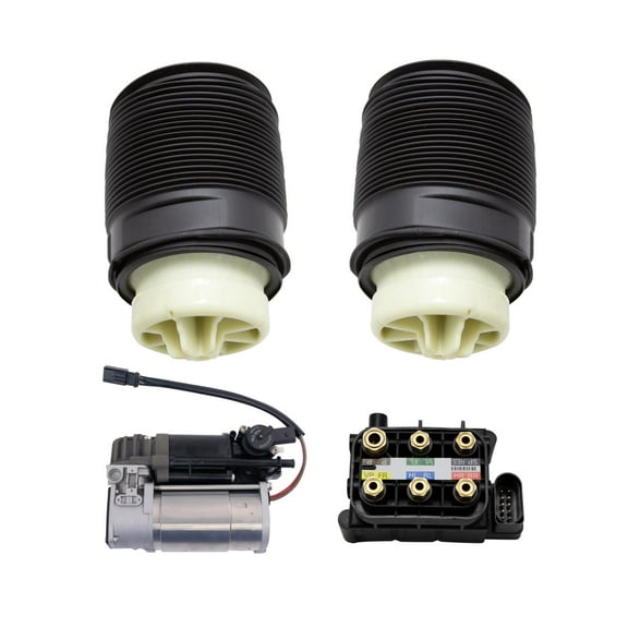 TRQ Air Suspension Kit Fits 2010-2017 Mercedes-Benz PAA34397