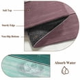 thumbnail image 6 of Large Area Rugs for Living Room Bedroom, Purple Green Wood Grain 5'x8' Rug Washable Carpet Runner Indoor Outdoor, Rustic Retro Wooden Plank Non Slip Floor Mats Rug for Kitchen, Bathroom, 6 of 8