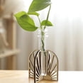 thumbnail image 1 of Estante de Madera Maciza para Plantas, Tubo Reproductivo de Plantas, Mesa de Escritorio de Madera, DecoracióN del Hogar C, 1 of 5