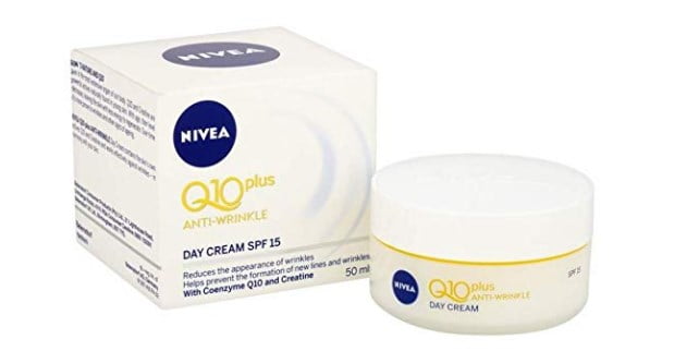 nivea q10 face sun cream