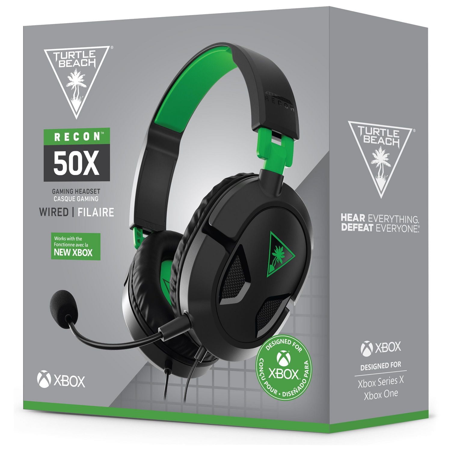 TURTLE BEACH RECON 50X Gaming Headset for Xbox One Xbox Series X Xbox One PlayStation Walmart