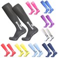 thumbnail image 4 of Tignapoo Long Compression Soccer Socks with Non-Slip Silicone Grip for Enhanced Performance in Sports - Suitable for Football, Running, and More - Available in Multiple Colors, 4 of 6