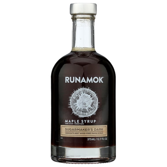 (Pack of 6) Runamok Maple Syrup Dark 375 ml