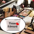 thumbnail image 5 of Zuo Bao Vampire Lover Gift Team Edward Cosmetic Bag Twilight Fans Gift Birthday Gift for Her, 5 of 6