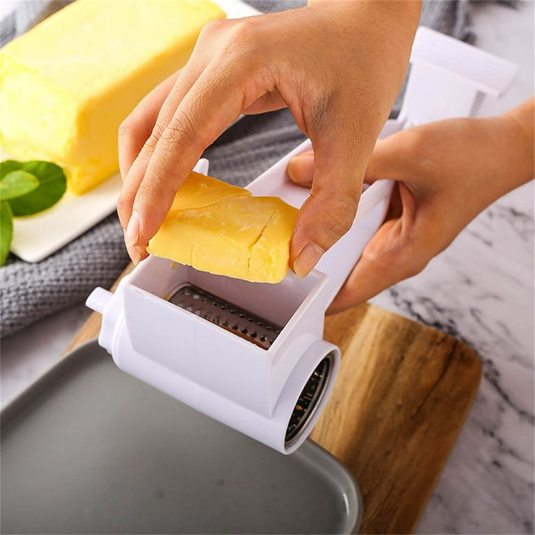 Cheese Grater Hand-Crank Rotary Cheese Grater Ginger Chocolate