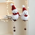 thumbnail image 5 of Realistic Plush Bird Decorations Soft Foam Red Winter Accessories Pendant For Christmas Tree Party, 5 of 9
