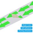 thumbnail image 4 of Uxcell Arrow Sticker Adhesive Color Coding Decal for Gas Flow Direction Marking Bright Green, 4 of 5