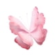 thumbnail image 1 of Mariposa artificial gigante 3D de 50 cm/20 pulgadas, decoración para bodas Rosa, 1 of 9