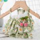 thumbnail image 4 of Vestido de princesa floral para perros, vestido de gato, falda de hilo multicapa, vestidos ligeros para mascotas, 4 of 6