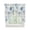 white Lake Blue, variant on Blue Teal Coastal Swag Valances for Windows, Summer Beach Starfish Coral Nautical Rod Pocket Sheer Valances for Large Windows, Swag Toppers Light Filtering for Kitchen Living Room 2 Panels 36''x45''