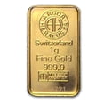 thumbnail image 2 of 1 gram Gold Bar - Argor-Heraeus (In Assay), 2 of 3
