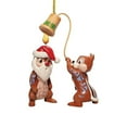 thumbnail image 4 of -figura de acción plana 2d de Mickey y Minnie Mouse para decoración del árbol de Navidad, adorno colgante para el hogar, juguete para fiesta de Navidad, 2024（L One Size, 4 of 5