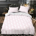 thumbnail image 3 of Home Textiles Luxury Comforter Cover Set Woman Man Superior Bedding Set Bedroom Decor,Full (80"x90"), 3 of 5