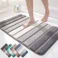 thumbnail image 1 of Sentmoon Non Slip Bathroom Rug Rugs for Bedroom Toilet Bathroom and Absorbent Foot Mat Entrance Floor Mat Door Mat Carpet Suitable for Bedroom Bathroom Living Room At The Entrance, 1 of 9