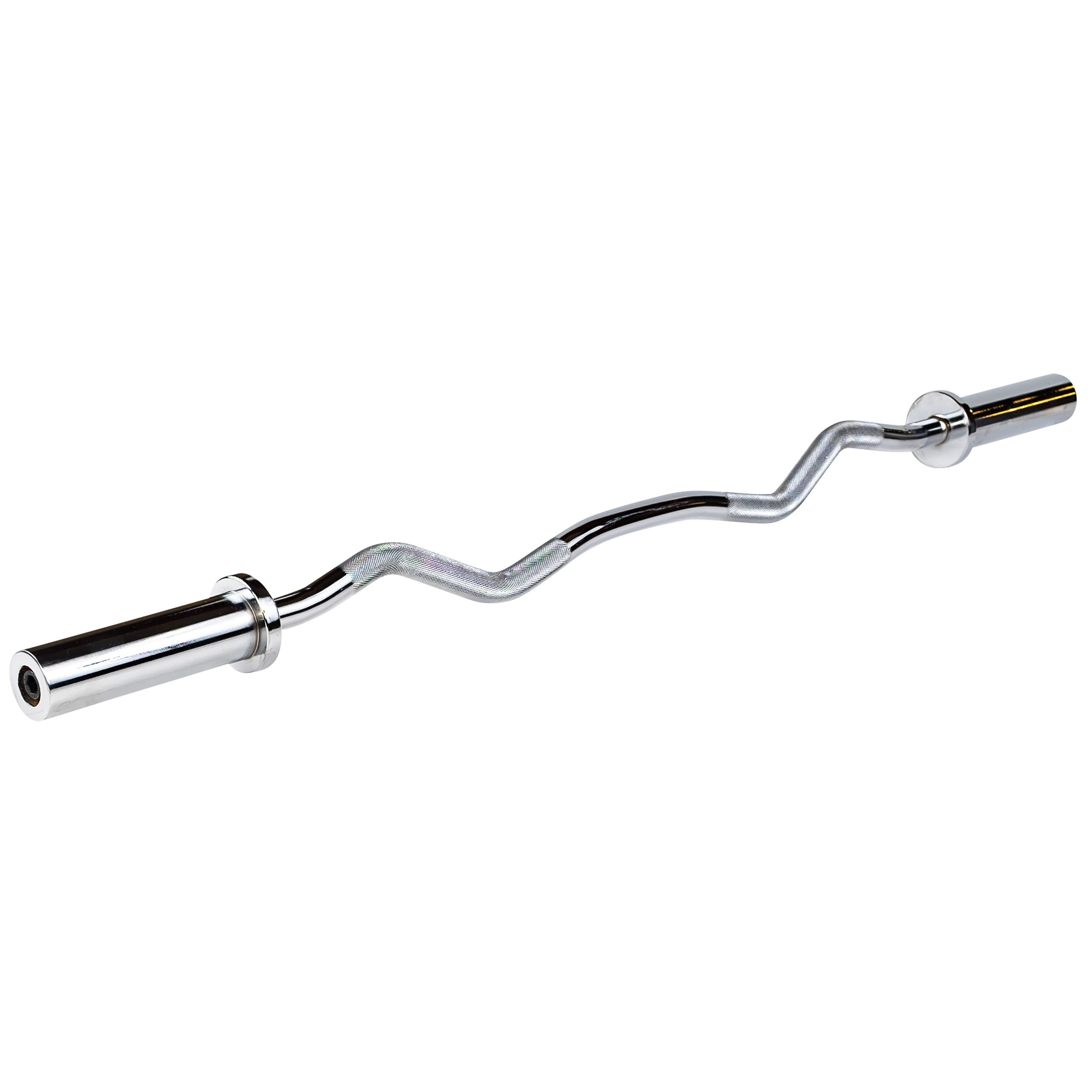 Body Solid OB47 Olympic EZ Curl Bar Chrome