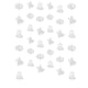 thumbnail image 1 of 6pcs Cutout Christmas Hanging Garlands Ceiling Christmas Decoration, 1 of 8